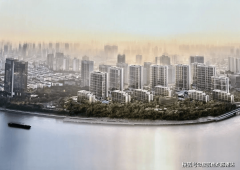 海地方勾当区中的滨水功能区